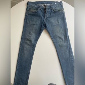 H&M Blue washed denim jeans - Sz 32/32